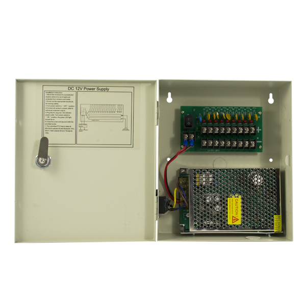 Power Supply centralized 9CH DC 12V/5A - Image 4